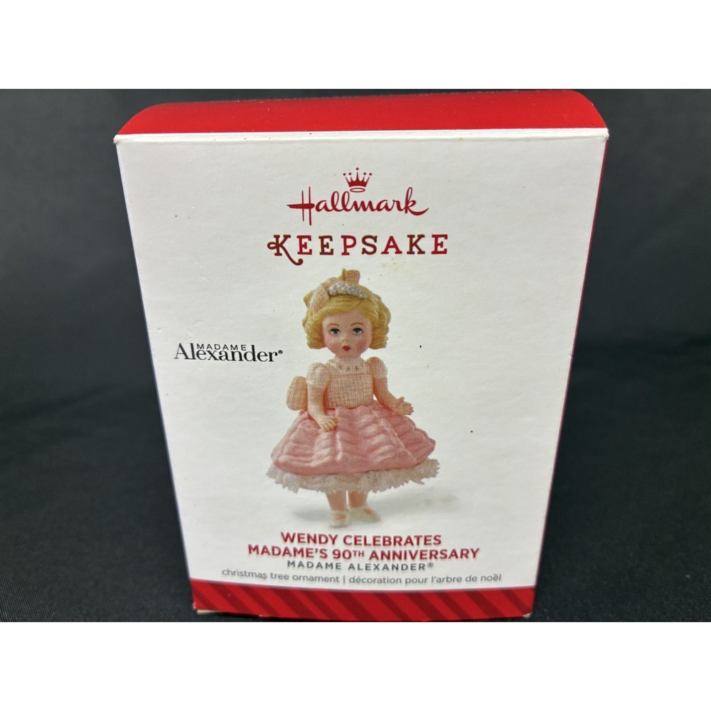 Hallmark Madame Alexander Wendy 90th Anniversary Keepsake Ornament QX9136 2014